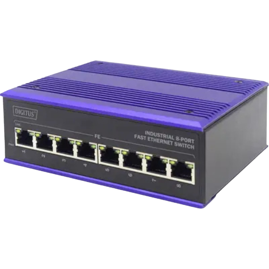 DIGITUS 5 PORT GIGABIT ETHERNET NETZWERK SWITCH