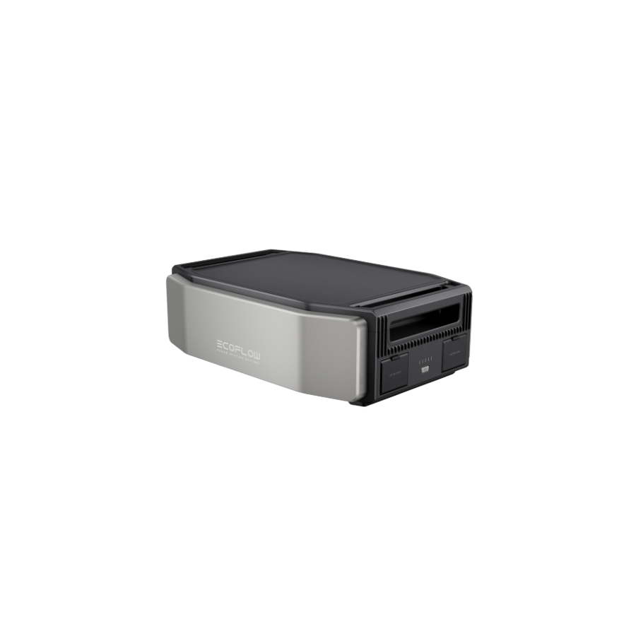 EcoFlow PowerOcean Batteriebasis mit Anschlussmodulen für den modularen Energiespeicher