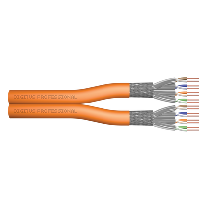 DIGITUS CAT 7 S/FTP DATENKABEL - VERLEGEKABEL, 100 M, DCA-S2, D1, A1