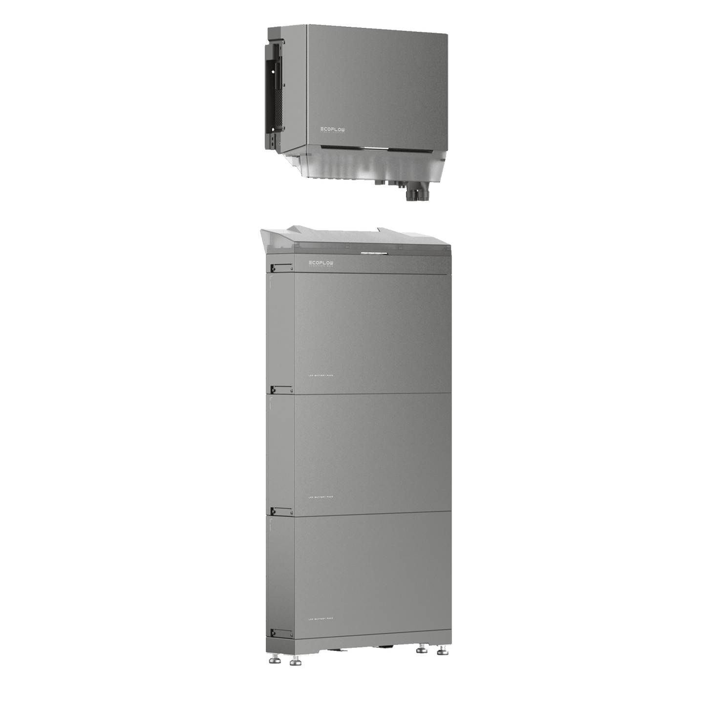 EcoFlow PowerOcean Plus Bundle mit drei LFP-Batterien und PowerOcean Plus Erweiterungsmodul