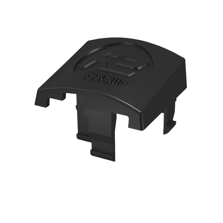 K2 Systems EndCap SingleRail 36 - schwarz