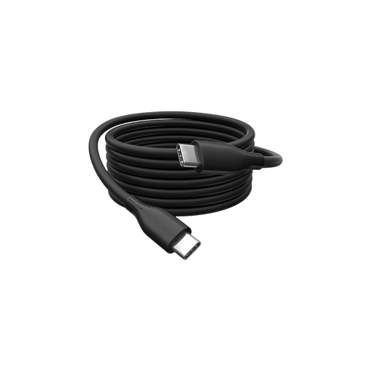 USB C Verbindungskabel mit beidseitigem USB C Stecker für Laden und Datenübertragung