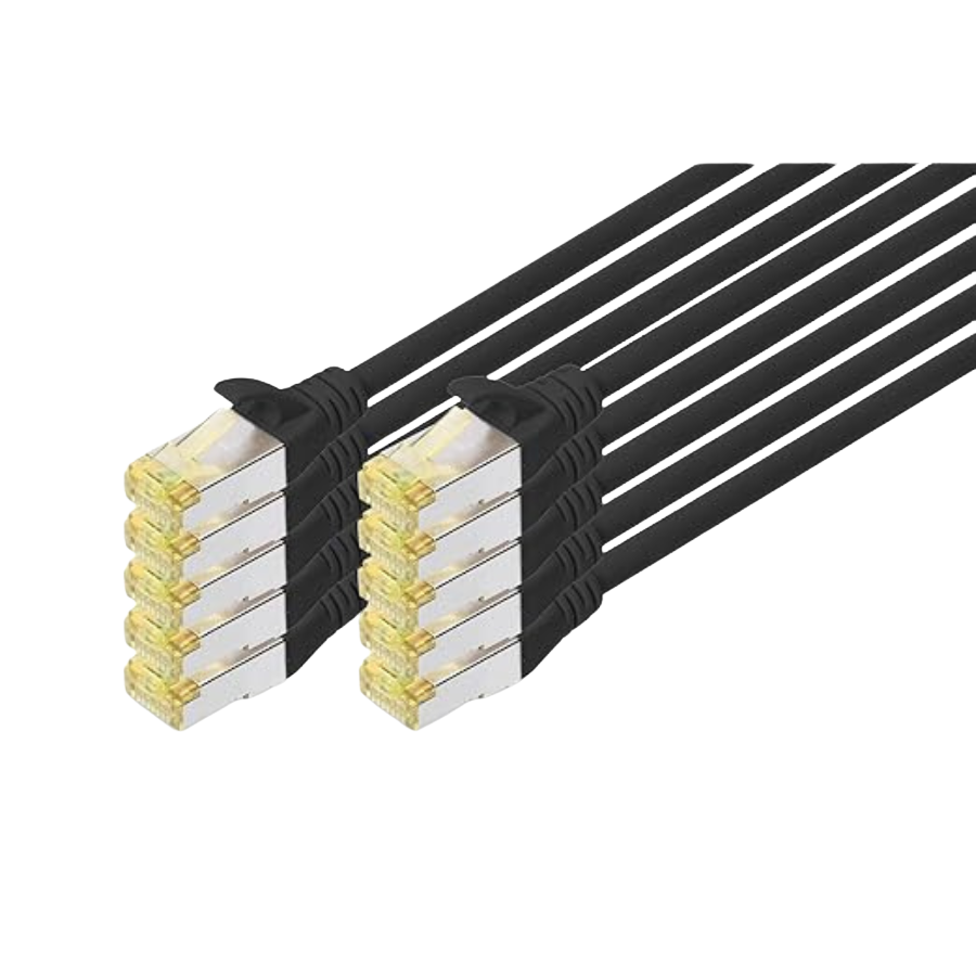 DIGITUS CAT 6A S-FTP PATCHKABEL, CU, LSZH AWG 26/7 (10 Stück)