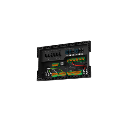 EcoFlow AC DC Verteilungspanel mit Sicherungen Schaltern und Anschlüssen für Stromkreise