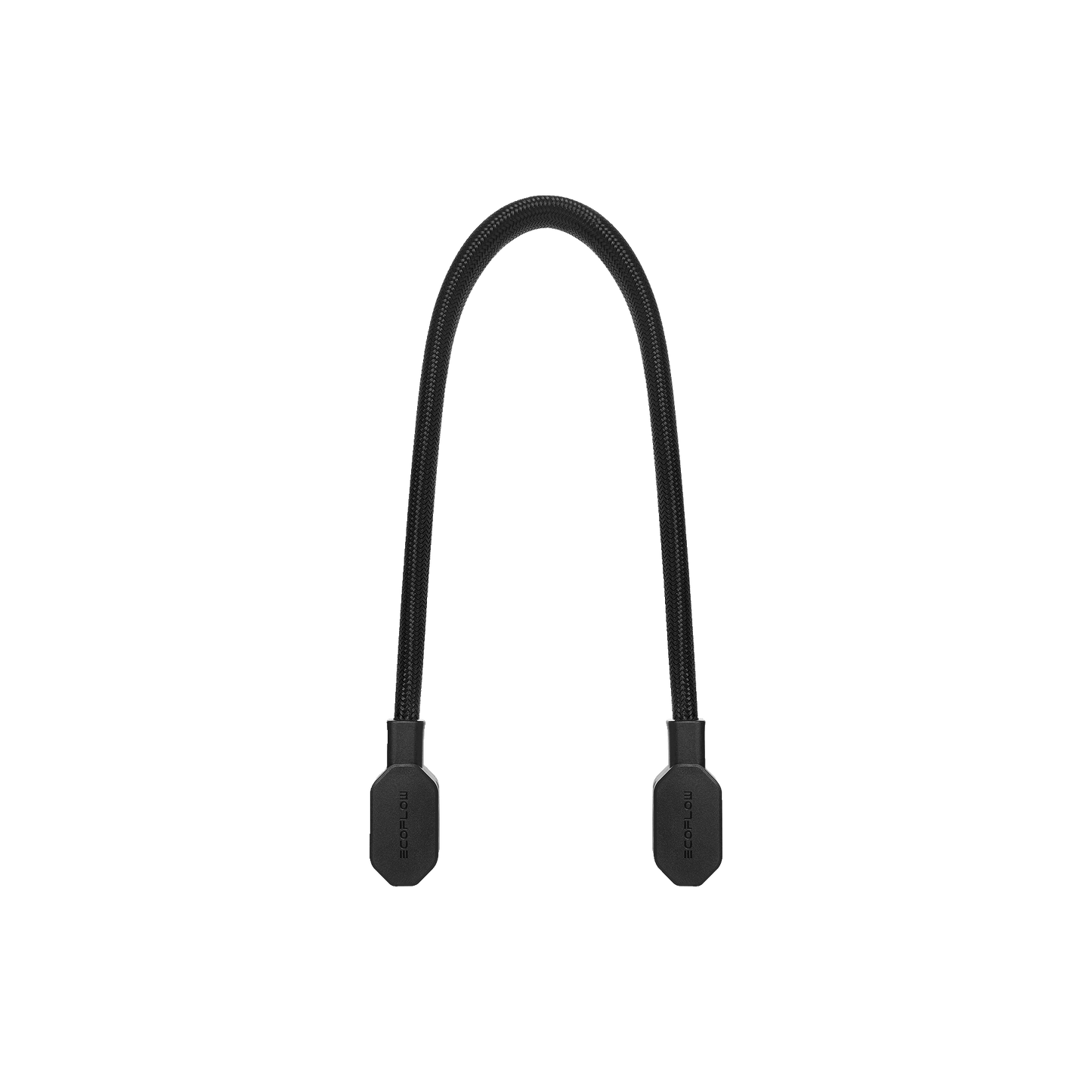 EcoFlow Delta 3 Kabel mit zwei identischen Steckern und robuster schwarzer Ummantelung