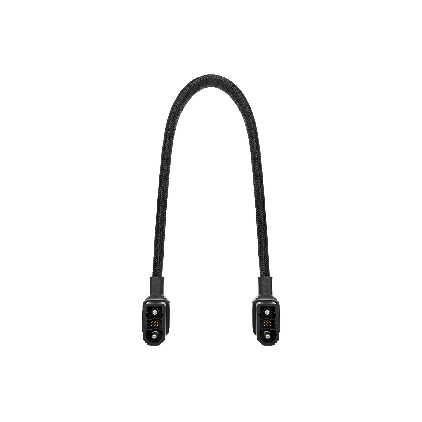EcoFlow Delta 3 Kabel mit zwei rechteckigen Steckern und robuster schwarzer Ummantelung