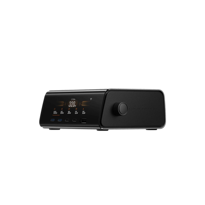 EcoFlow Rapid Pro 320W Station mit Display und mehreren USB Anschlüssen auf der Frontseite
