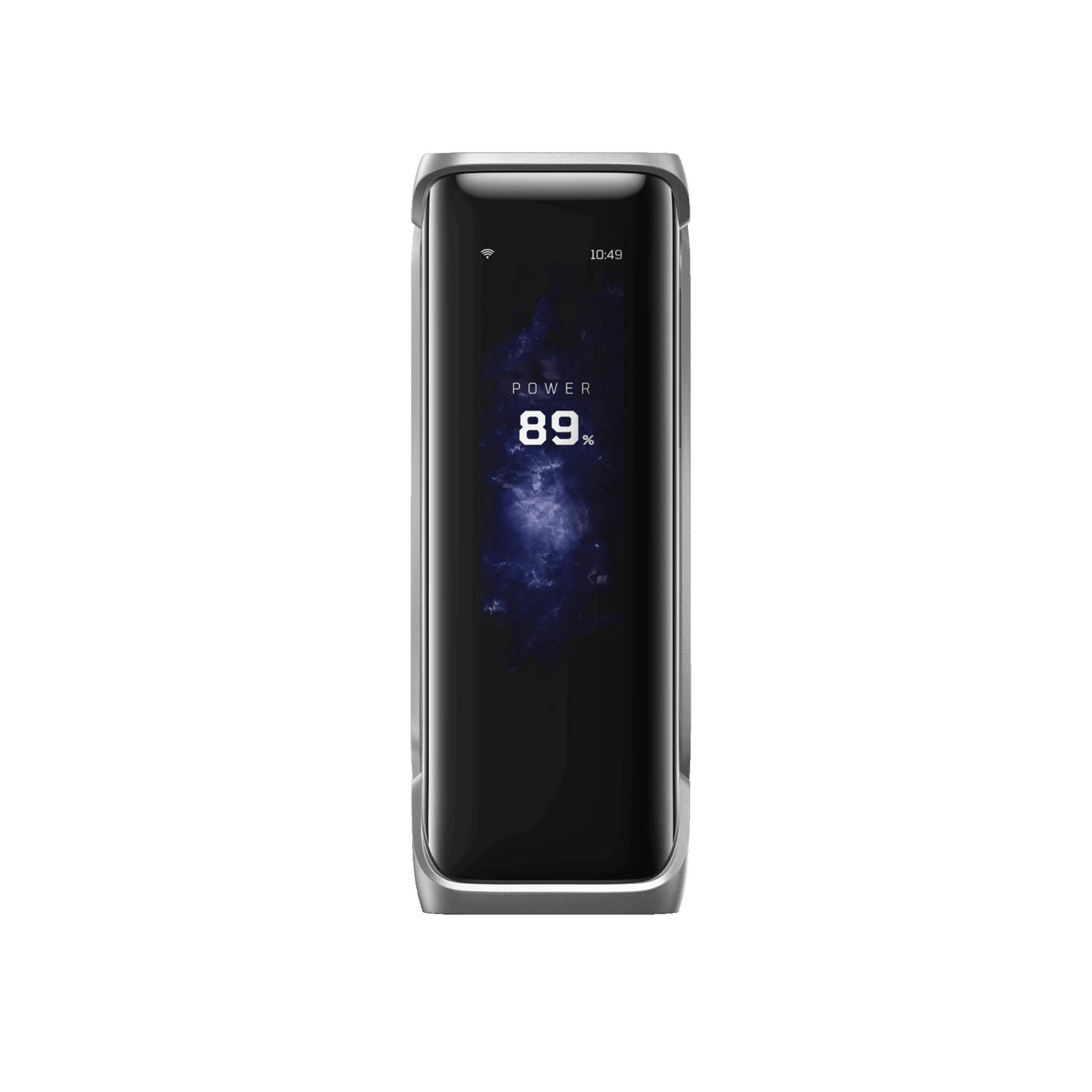 EcoFlow Rapid Pro X Powerbank mit digitalem Display zeigt Ladezustand und ist modern gestaltet