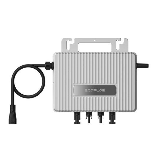 Ecoflow Stream Microinverter mit Kabel und mehreren Anschlüssen für Stromumwandlung